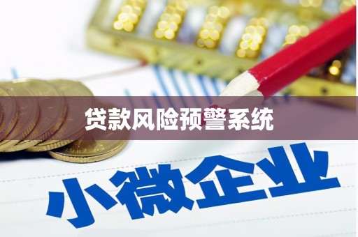 六枝贷款风险预警系统