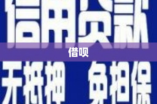 六枝借呗
