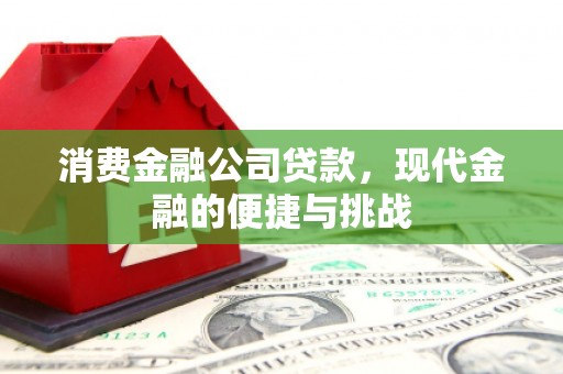 六枝消费金融公司贷款，现代金融的便捷与挑战
