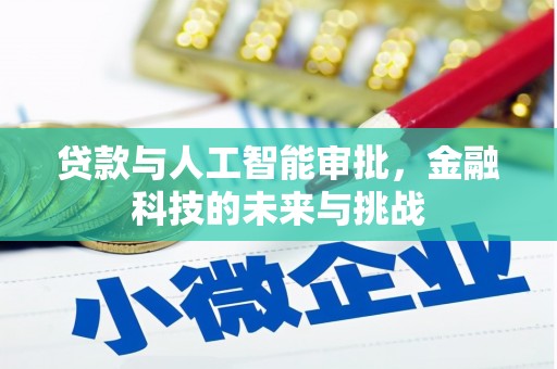 六枝贷款与人工智能审批，金融科技的未来与挑战