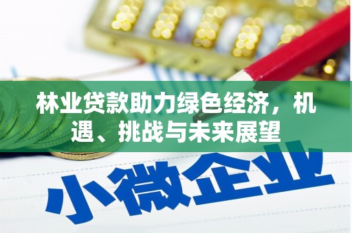 六枝林业贷款助力绿色经济，机遇、挑战与未来展望