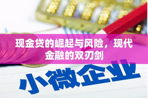 六枝现金贷的崛起与风险，现代金融的双刃剑