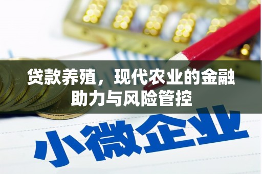 六枝贷款养殖，现代农业的金融助力与风险管控