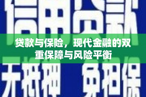 六枝贷款与保险，现代金融的双重保障与风险平衡