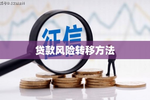 六枝贷款风险转移方法