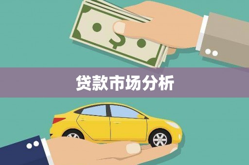 六枝贷款市场分析