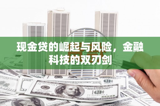 六枝现金贷的崛起与风险，金融科技的双刃剑