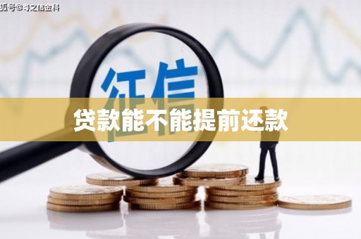 六枝贷款能不能提前还款