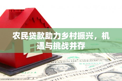 六枝农民贷款助力乡村振兴，机遇与挑战并存