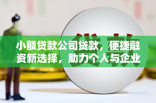 六枝小额贷款公司贷款，便捷融资新选择，助力个人与企业成长