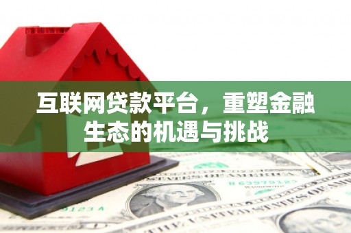 六枝互联网贷款平台，重塑金融生态的机遇与挑战