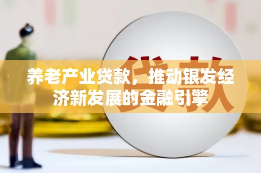 六枝养老产业贷款，推动银发经济新发展的金融引擎