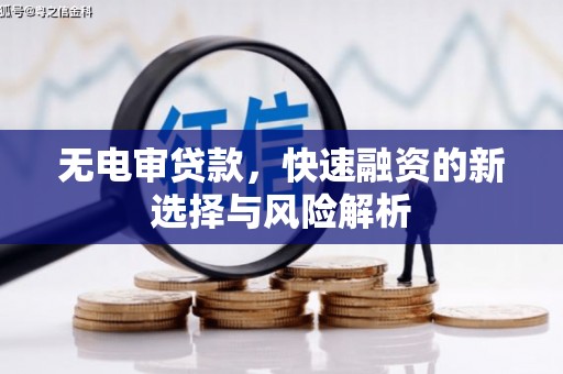 六枝无电审贷款，快速融资的新选择与风险解析