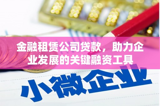 六枝金融租赁公司贷款，助力企业发展的关键融资工具
