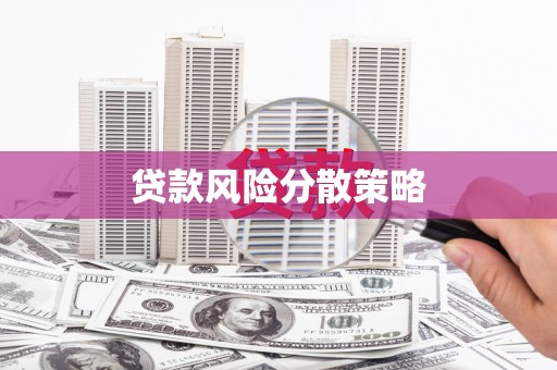 六枝贷款风险分散策略