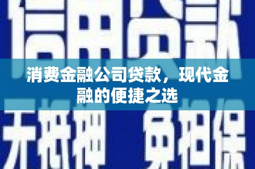 六枝消费金融公司贷款，现代金融的便捷之选