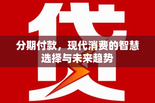 六枝分期付款，现代消费的智慧选择与未来趋势