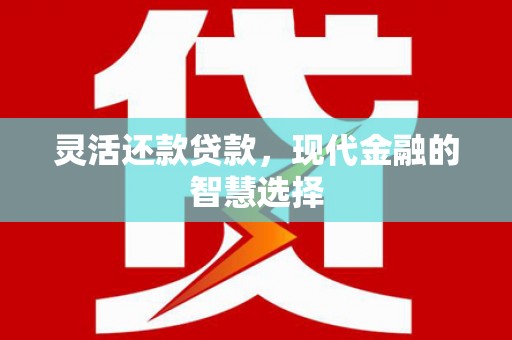 六枝灵活还款贷款，现代金融的智慧选择