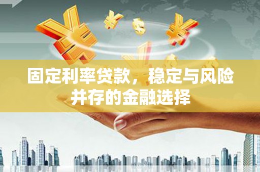 六枝固定利率贷款，稳定与风险并存的金融选择