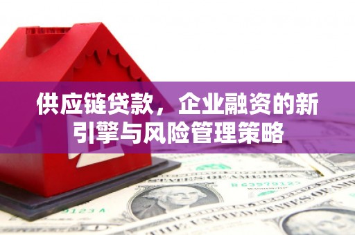 六枝供应链贷款，企业融资的新引擎与风险管理策略