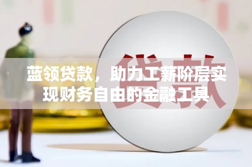 六枝蓝领贷款，助力工薪阶层实现财务自由的金融工具