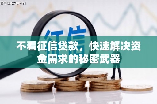 六枝不看征信贷款，快速解决资金需求的秘密武器