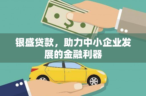 六枝银盛贷款，助力中小企业发展的金融利器