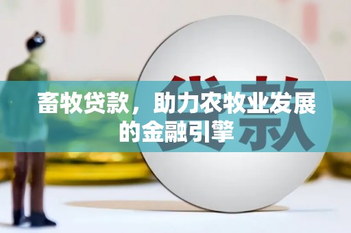 六枝畜牧贷款，助力农牧业发展的金融引擎