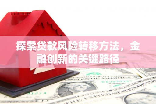 六枝探索贷款风险转移方法，金融创新的关键路径