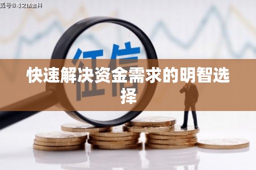 六枝快速解决资金需求的明智选择