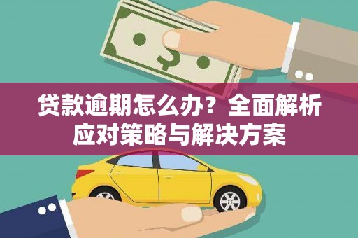 六枝贷款逾期怎么办？全面解析应对策略与解决方案