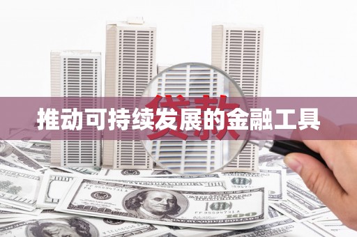 六枝推动可持续发展的金融工具