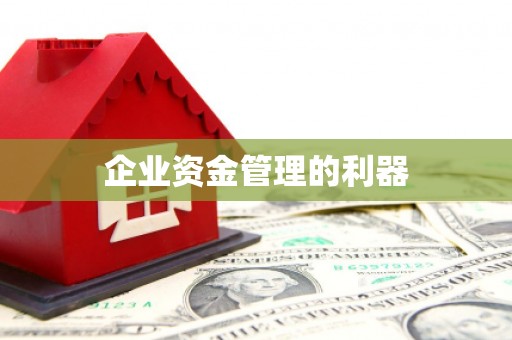 六枝企业资金管理的利器