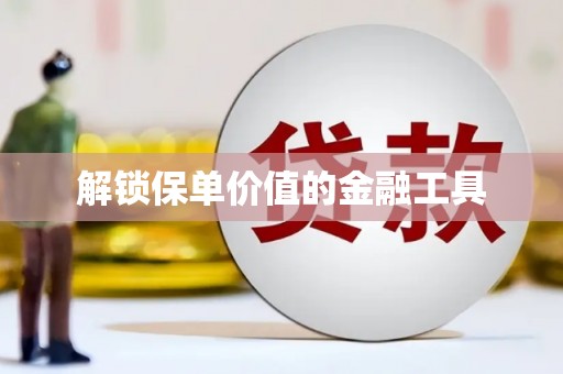 六枝解锁保单价值的金融工具