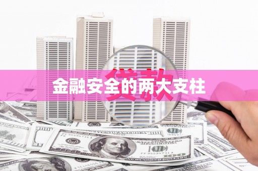 六枝金融安全的两大支柱