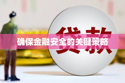 六枝确保金融安全的关键策略